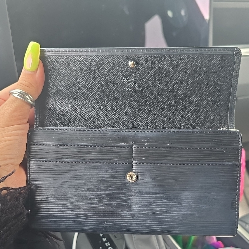 Louis Vuitton Charcoal Epi Leather Wallet - Picture 6 of 14